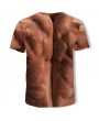 T-Shirts & Tanks - 3D Muscle Print Men's Short Sleeve T-shirt