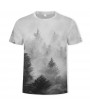 T-Shirts & Tanks - 3D Summer Fashion New Smoggy Deep Forest Printing Men's Short-Sleeved T-shirt