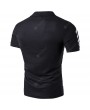 T-Shirts & Tanks - Men Shirt Spandex Stretchy Summer Tops Camisa Masculina