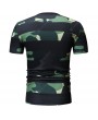 T-Shirts & Tanks - Men'S T-Shirt Recreational Short Sleeve O-Collar Fashion Printed Cotton T-Shirt