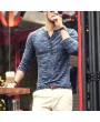 T-Shirts & Tanks - New Man Cotton Blend O-Neck Tee Full Sleeve Top Casual Fashion T-Shirt 1239