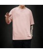 T-Shirts & Tanks - New Summer Men T Shirt 2021 Fashion Solid T Shirt Mens Oversized Hip Hop Short Sleeve Casual Cotton Mens Streetwear Top Tees