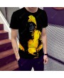 T-Shirts & Tanks - Summer Men Casual Fashion 3D Print Short-sleeve T-shirt