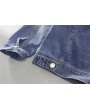 Denim Jackets - Autumn and Winter Men's Cotton Washed Denim Jacket Fashion Casual Drop Shoulder Coat