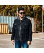 Denim Jackets - Autumn and Winter Trend Large Size Loose Men's Stretch Denim Jacket