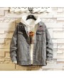 Denim Jackets - Men's Clothes Fashion Casual Denim Jacket Loose Jeans Jacket