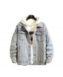 Denim Jackets - Men's Clothes Fashion Casual Denim Jacket Loose Jeans Jacket