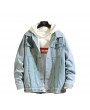 Denim Jackets - Men's Denim Jacket Casual Loose Jeans Jacket