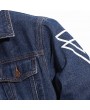 Denim Jackets - Printing Large Size Men's Spring and Autumn Loose Large Size Stretch Denim Jacket