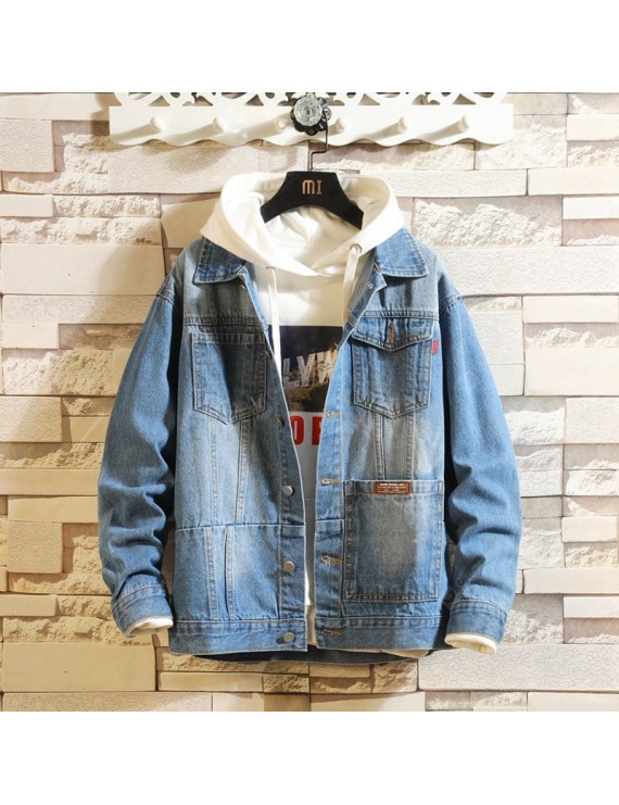 Denim Jackets - Trendy Men's Fashion Casual Loose Denim Jacket