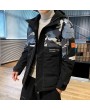 Casual Male Ins Padded Winter Coat Korean Teenagers Warm Japanese Men's Frock Coat