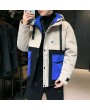 Casual Male Ins Padded Winter Coat Korean Teenagers Warm Japanese Men's Frock Coat