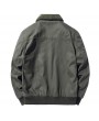 Bomber Jackets - Flying Clothes Men's Plus Velvet Tools Cotton Coat Cotton Daily Jacket Warm Cotton Clothes