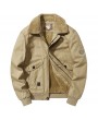 Bomber Jackets - Flying Clothes Men's Plus Velvet Tools Cotton Coat Cotton Daily Jacket Warm Cotton Clothes