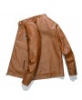 Bomber Jackets - Men's Leather Coat Male Taxi Velvet Warm Autumn And Winter Influx Of Men And Casual Jacket Big Yards