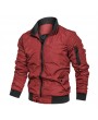 Bomber Jackets - Men's Slim Casual Jacket Soft Coat for Male