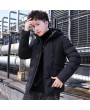 Men's Winter Jacket Coat Korean Slim Tide Of Youth Cotton Jacket Autumn And Winter Handsome Aozai