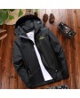 Bomber Jackets - Ms. Male Sports Outdoor Climbing Jackets Windproof Waterproof Ski Suits Hoodie