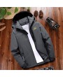 Bomber Jackets - Ms. Male Sports Outdoor Climbing Jackets Windproof Waterproof Ski Suits Hoodie