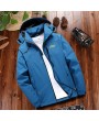 Bomber Jackets - Ms. Male Sports Outdoor Climbing Jackets Windproof Waterproof Ski Suits Hoodie