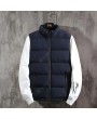 The Trend Of Men's Clothes Down Cotton Vest Vest 2020 Spring And Winter Large Size Men's Waistcoat Jacket