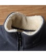 Bomber Jackets - Winter Sweater Men's Clothing Plus Velvet Thick Men's Sports Sweater Warm Baseball